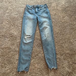 USED American Eagle jeans, size 00 regular, The Lu(x)e Jean